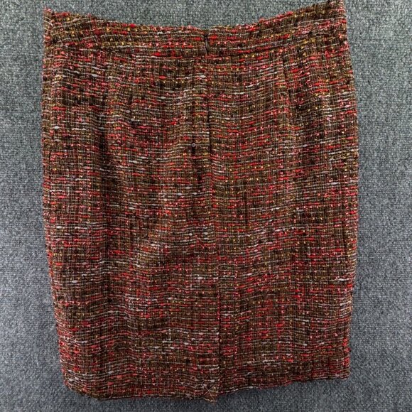 NWT J. Crew Women Pencil Skirt Size 6 Colorful $90 Zip Adult 3D Textured - Picture 12 of 14